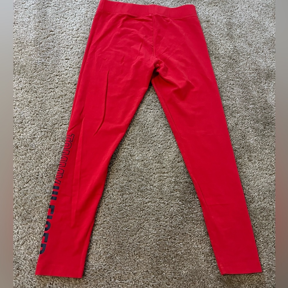 Red Tommy Leggings.